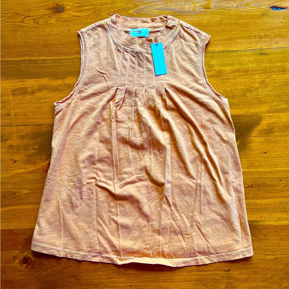 Anthropologie Tank Top in Burnt Orange // Size Petite Small // New With Tags